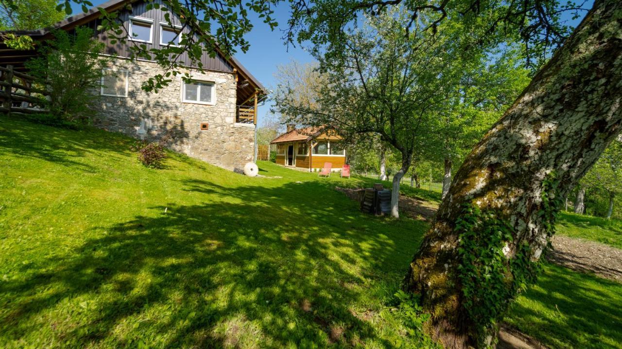 Holiday Home "Sleme" With Jacuzzi, Big Garden And Arbor With Fireplace Skrad Екстер'єр фото