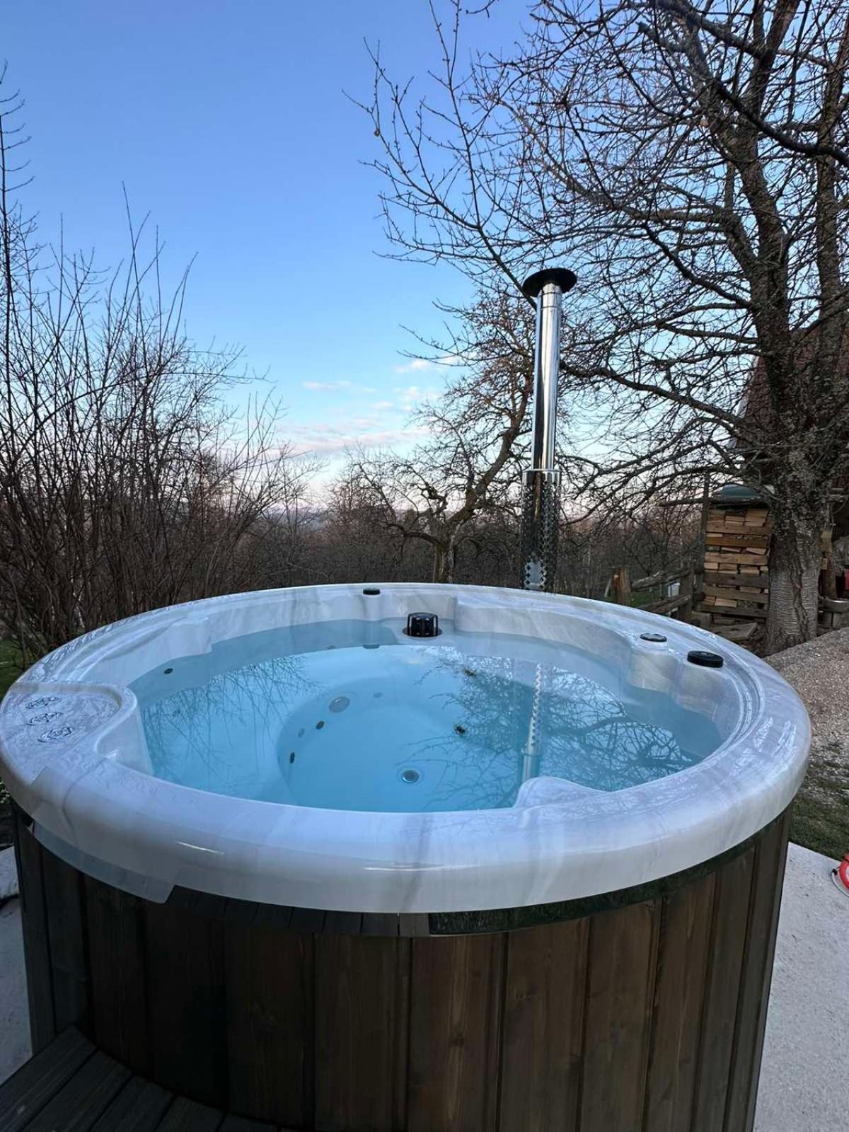Holiday Home "Sleme" With Jacuzzi, Big Garden And Arbor With Fireplace Skrad Екстер'єр фото